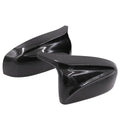 For BMW X5 E70 X6 E71 2007-2013 Car Replacement Rearview Side Mirror Cover Wing Cap Exterior Door Rear View Case Trim Carbon Quake Carbon