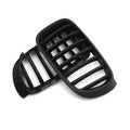 For BMW X3 F25 X4 F26 2014 2015 2016 2017 Car Grille Front Bumper Sport Kidney Racing Grill Black Accessories Replace Parts Quake Single Line Matte