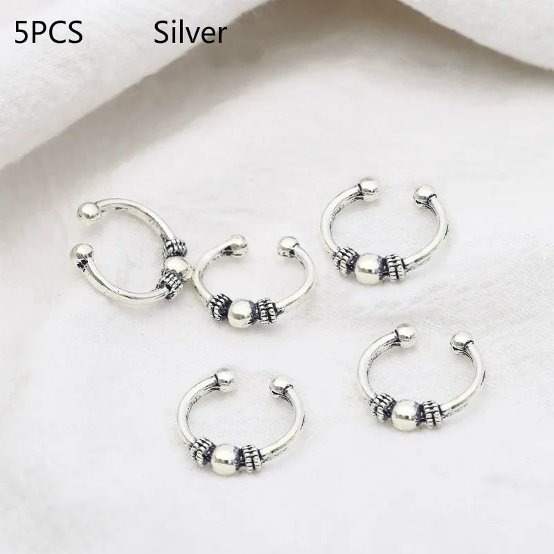 Hair Braid Rings & Pendant Beads Set – DIY Dreadlock Accessories