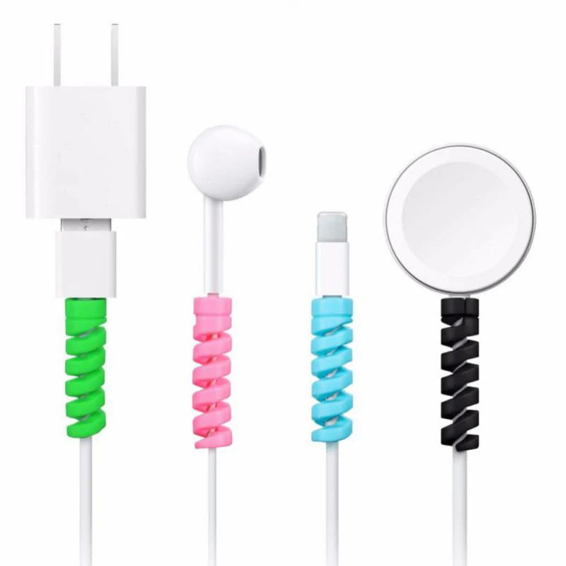 vvocci Cord Protective Charging Data Cable USB Charger ProtectorFor Mouse Earphone Sleeve Holder Ties Management Wire Organize Quake