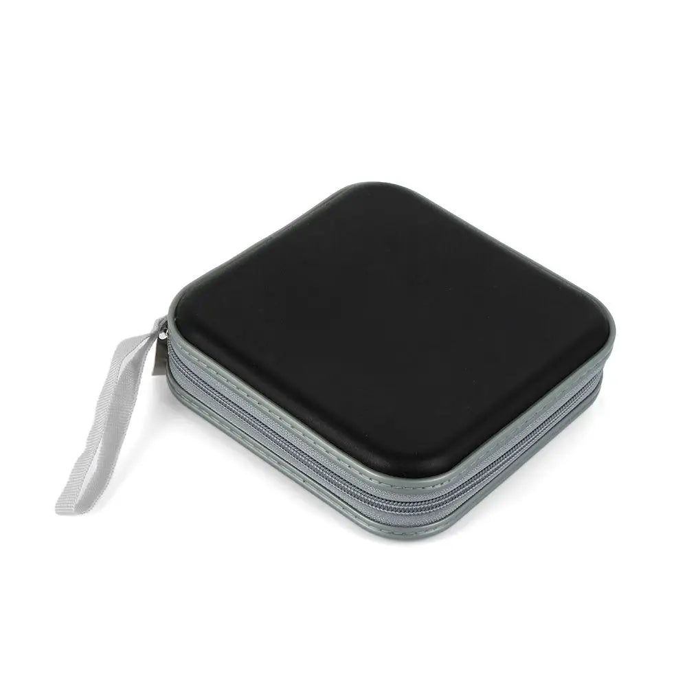 40 Disc Bags Wallet Album Holder Double-side Storage Sleeve CD DVD Case Organizer Quake