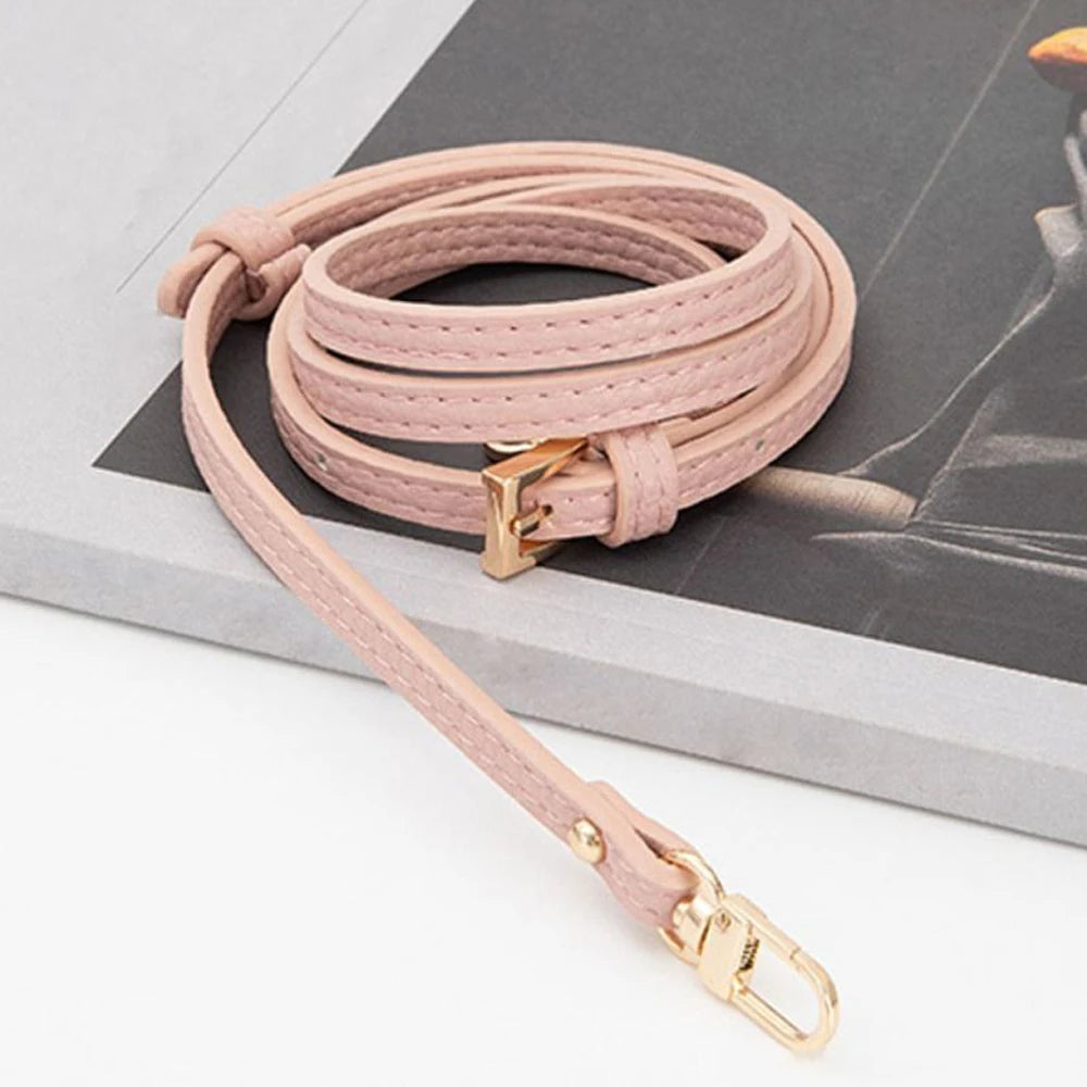Fashion Leather Shoulder Strap for Longchamp Mini Bag Belt Crossbody Bags Accessories Handbag Replacement Straps DIY Parts Quake
