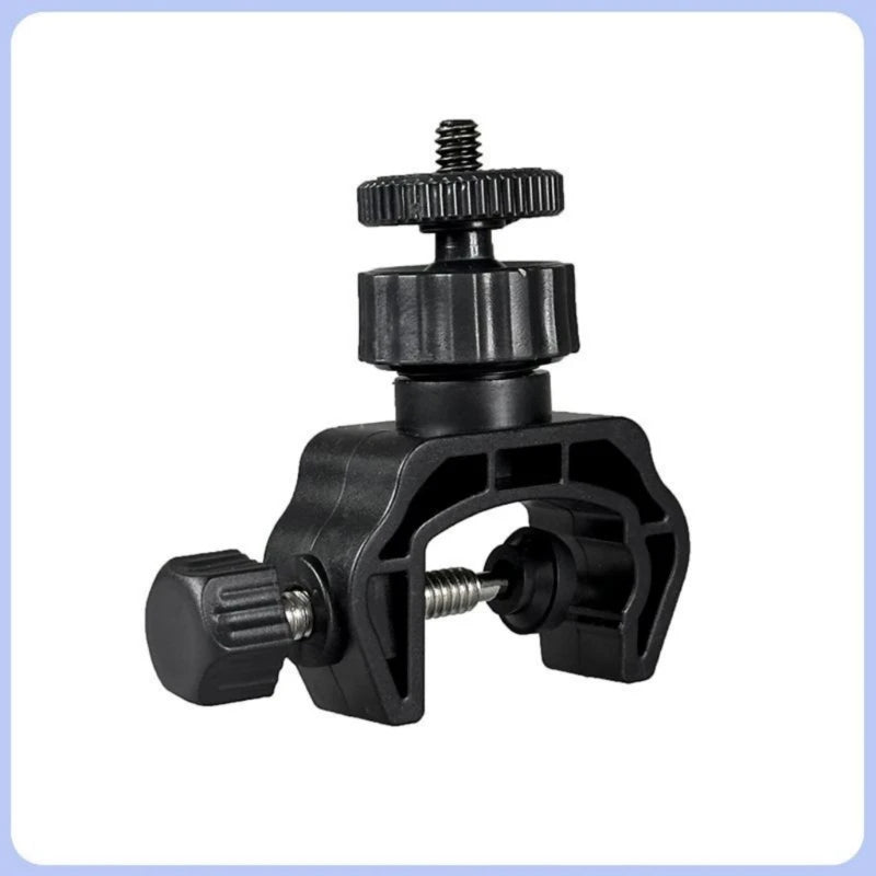Lightweight 45°Swivel Mount Phone & Mic Stand for Action Cameras Featuring MultiAngle Flexibility 1/4 Screw Mount K1KF Quake