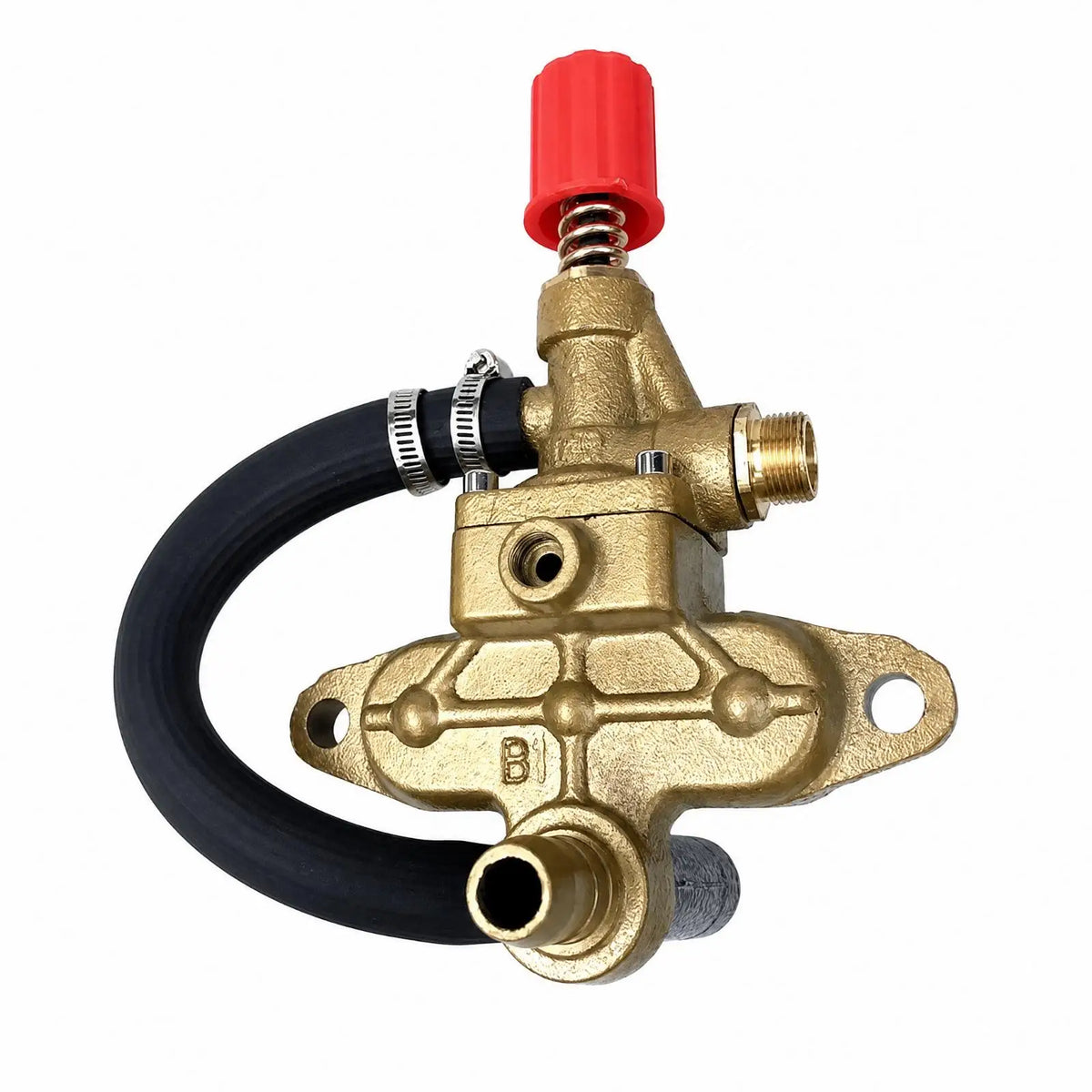 Pressure Washer Pump Head Replacement with Red Knob Pressure Adjustment for High Pressure Washer Service Quake