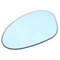 For BMW 1 3 Series E81 E87 E82 E88 E46 E90 E91 E92 E93 1x Left Right Side Rear View Lens Split Mirror Heated Door Glass Rearview Quake 1x Blue Right