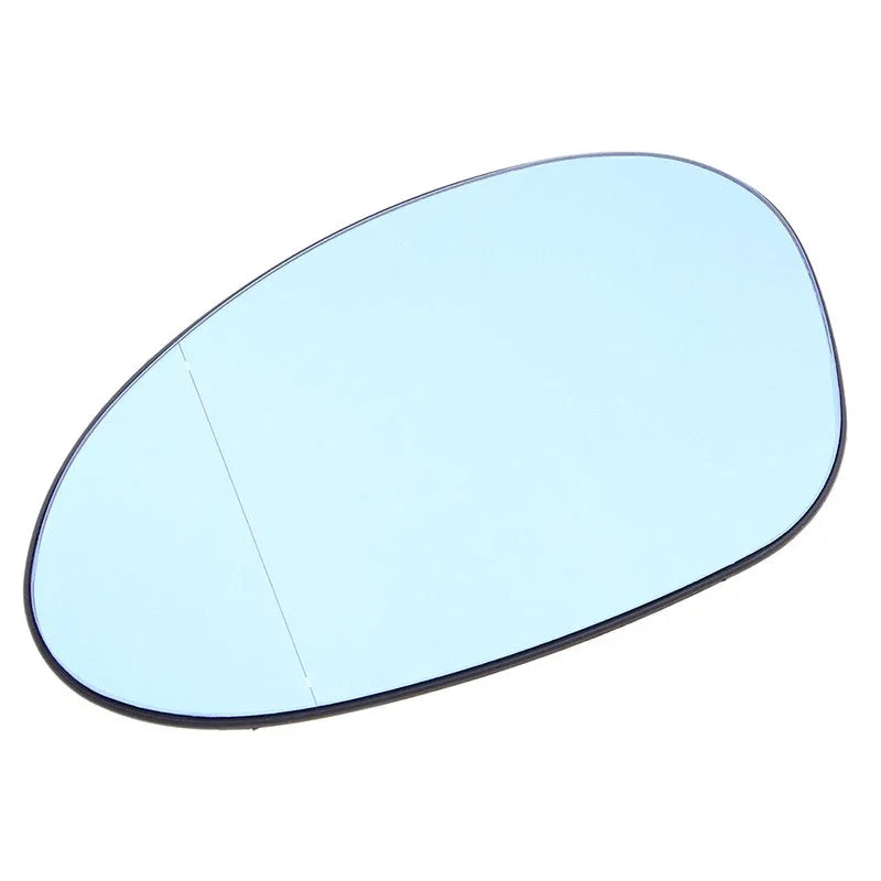 For BMW 1 3 Series E81 E87 E82 E88 E46 E90 E91 E92 E93 1x Left Right Side Rear View Lens Split Mirror Heated Door Glass Rearview Quake 1x Blue Right