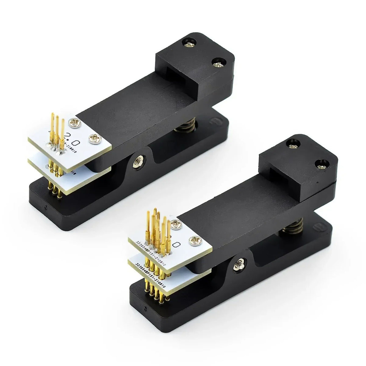 2.54 2.0 1.5 1.27 1.25 100mil 50mil 3P 4P 5P 6P 7P 8P 9P 10P PCB Clip Clamp Fixture Probe Pogo Pin Download Program Burn Quake