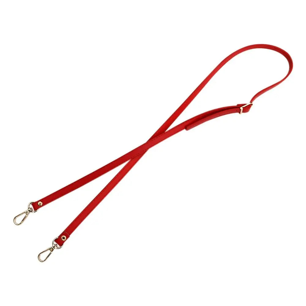 120cm Women Crossbody Replacement Handbag Belts Leather Strap Shoulder Bags Accessories Purse Handle Quake red