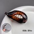 Acrylic Banana Clip High Ponytail Small Hair Claw Korean Fashion Ponytail Barrettes Women Solid Color Hair Clip Hair Accessories Quake 8
