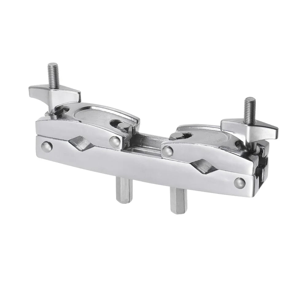 Adjustable Quick Release Multi-clamp Cymbal Stand Holder Clamp for Drum Cymbal Stand Bracket Quake silvery