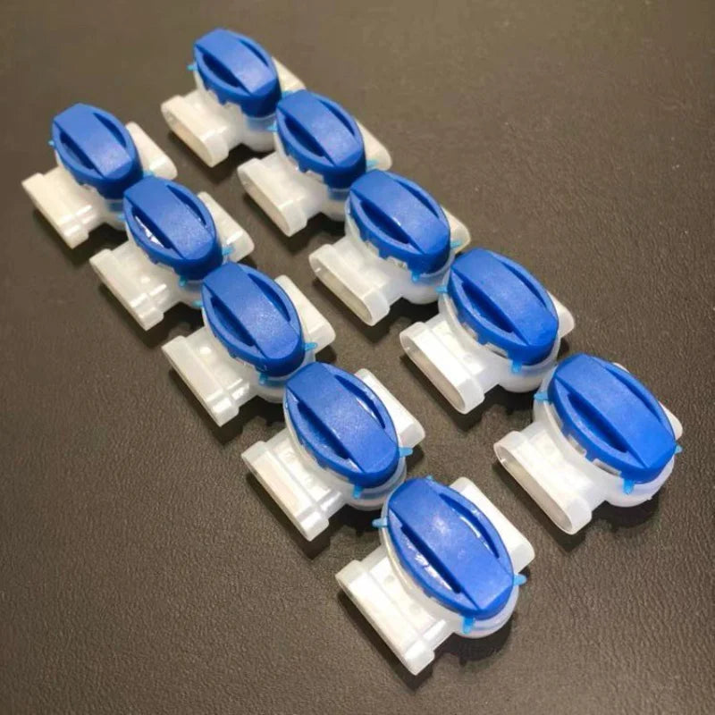 10Pcs moisture-proof connector 314 flame-retardant nylon lawn mower connector 3-wire connector for automatic lawn mower robot Quake 10pcs