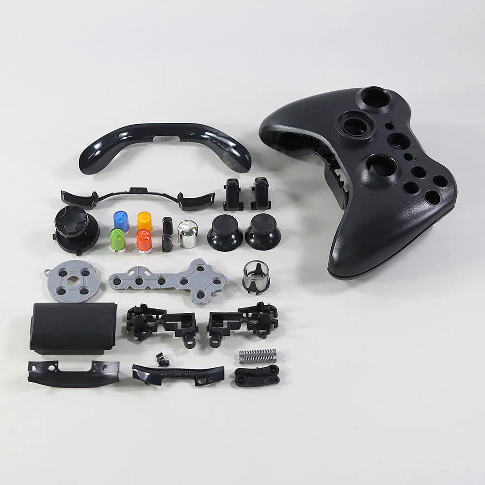For Xbox 360 Wireless Controller Full Shell Cover Buttons Mod Replacement Quake