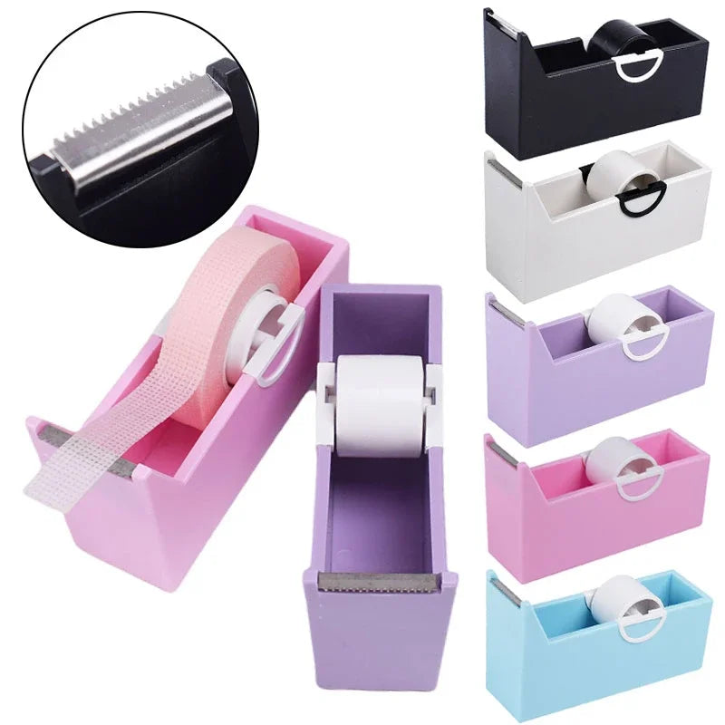 Lash Cutting Tool Extension Tape EyelashHolder Base Lash Adhesive Tape Cutter Dispenser Grafting Lash Makeup Tool Quake