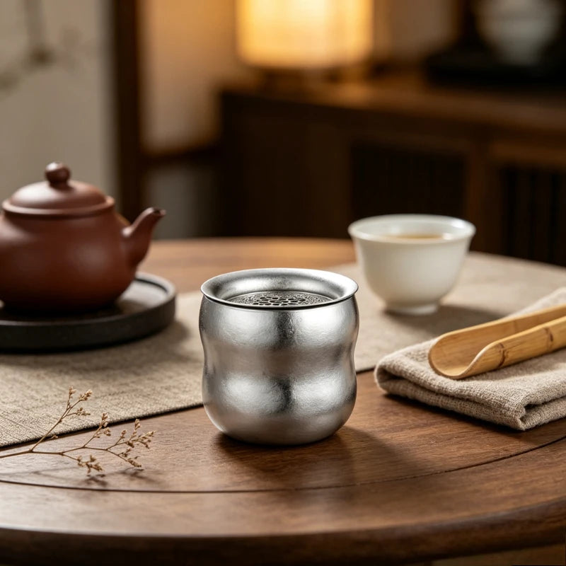 Hulu Tea Cup Handleless Kung Fu Tea Set Accessories Traditional Chinese Tea Art Table Decoration Household Use Quake