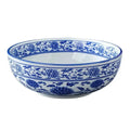 Chinese Ceramic Bowl Blue And White Noodles Soup Rice Bowl Quake 16.5x16.5cm