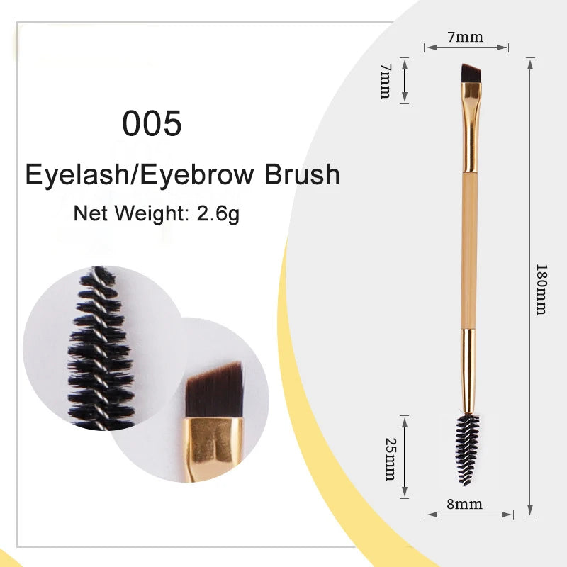 1pcs T Series Beauty Makeup Brushes Face Cosmetic Loose Powder Eyeshadow Highlight Eyebrow Make up Brush For Beauty Women Quake 005