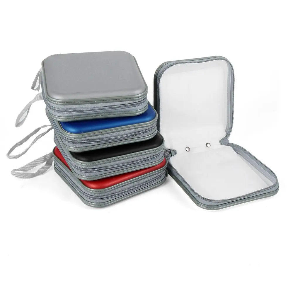40 Disc Bags Wallet Album Holder Double-side Storage Sleeve CD DVD Case Organizer Quake