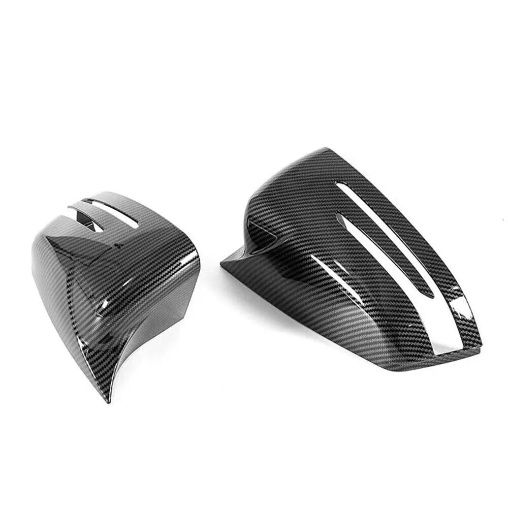 For Mercedes Benz W176 W246 W212 W204 C117 X156 X204 W221 A B C E S CLA GLA GLK Class Rearview Side Mirror Cover Wing Cap Trim Quake