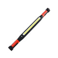 Portable Emergency Work Light USB Rechargeable Magnetic Flashlight 360 Hook Lamp for Outdoor Camping Workshop Quake Red