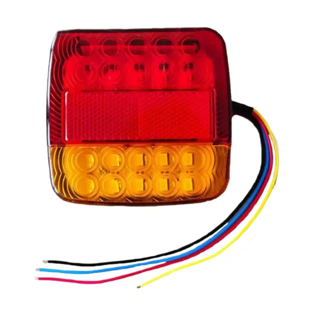 20LED 12V Waterproof Rear Tail Light Durable Warning Lamp for Car Truck Trailer and Caravan Brake Stop or Auxiliary Lighting Use Quake A