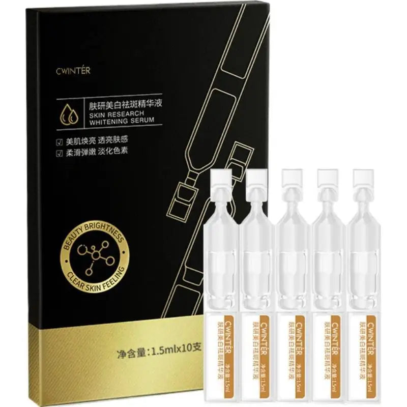 Nicotinamide, Vitamin C Face Serum Deep Nourishment Collagen Wrinkle Essence Moisturizing Firming Lifting Skin Care 10/20pcs Quake 1.5ml x10pcs