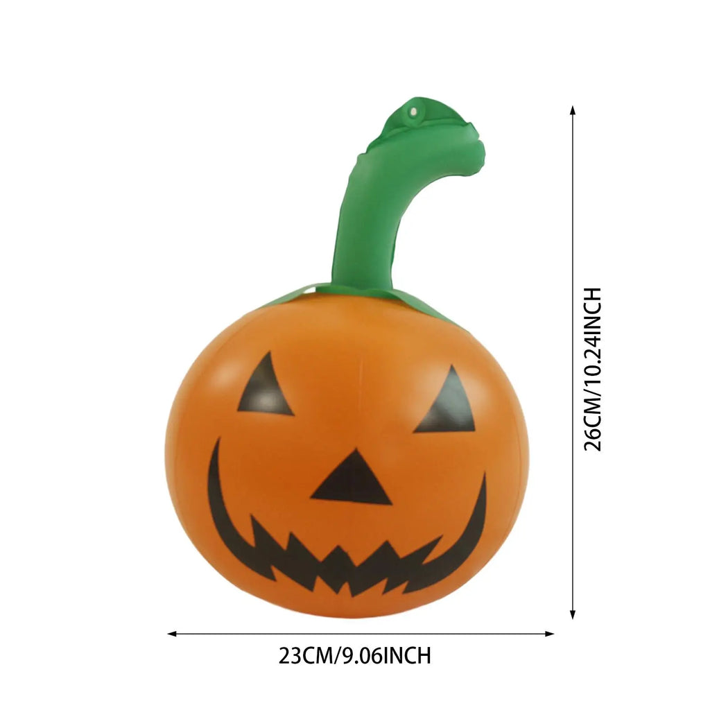 Inflatable Pumpkin Ball Pumpkin Prop Halloween Pumpkin Decoration Orange Cute Quake