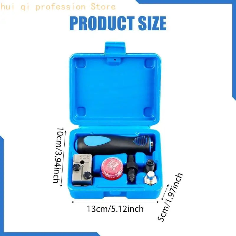 Brake Tubing Forming with Detachable Handle for 3/16 in Repair Work, Manual Single and Double End Tool Set with Mold Compound Quake