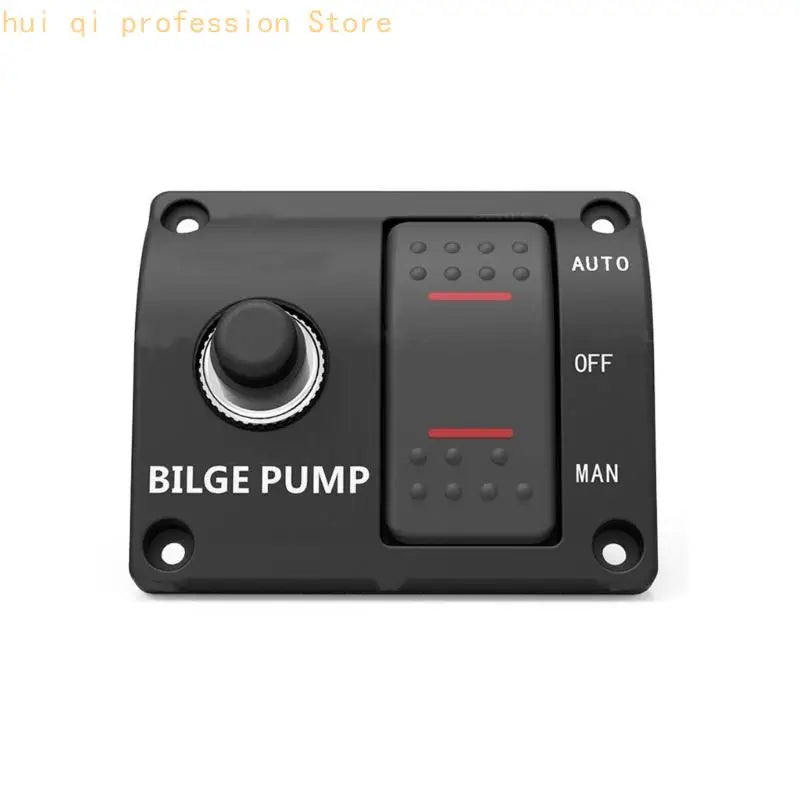 Boat Bilge Control Panel 12V 24V with Three Position Pump Use for Boat Wiring H8WE Quake