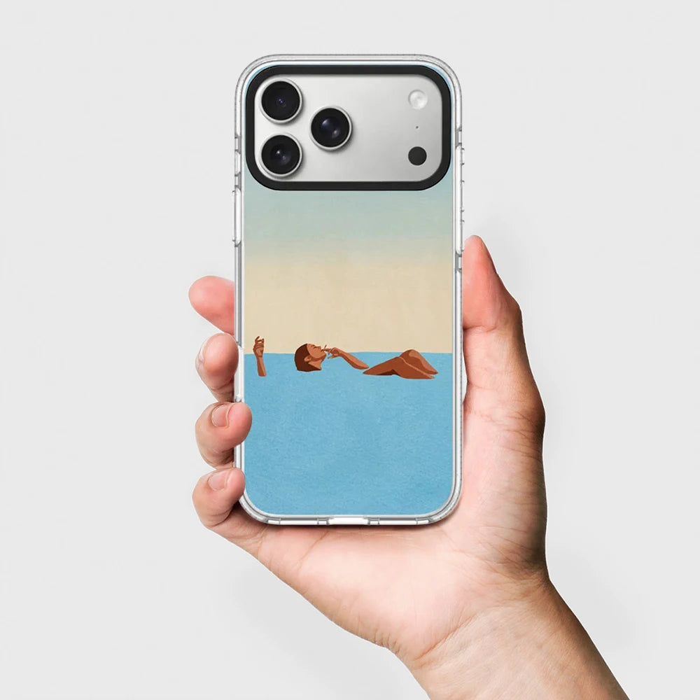 6090681 White Border Magnetic Phone Case Cover for IPhone 13 14 15 16 17 18 Pro Max Case Quake