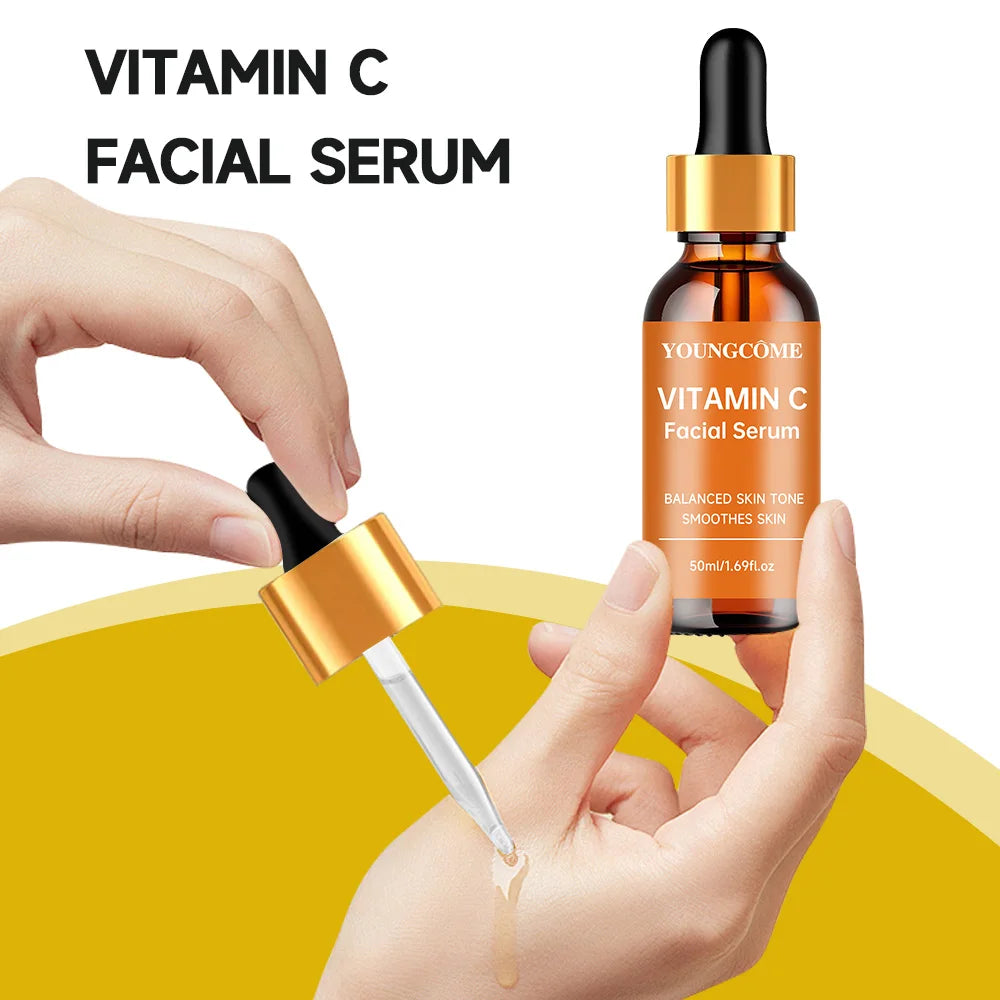 VC Serum Pure Hyaluronic Acid Serum For Face Anti Wri-nkle Firming Lifting Fine Lines Moisturizing Nourishing Pore Shrink Hyalu Quake