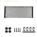 Trunk Cargo Net Fixed Mount Trunk Storage with Stretch Mesh Pocket for Drivers H8WE Quake 90x30cm CN