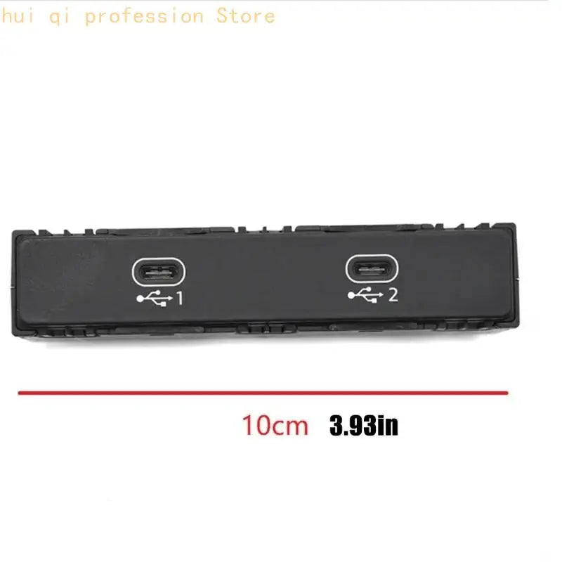 Car Center Console Charging Socket Module Unit 4N1035736 Type-C Double Socket H8WE Quake
