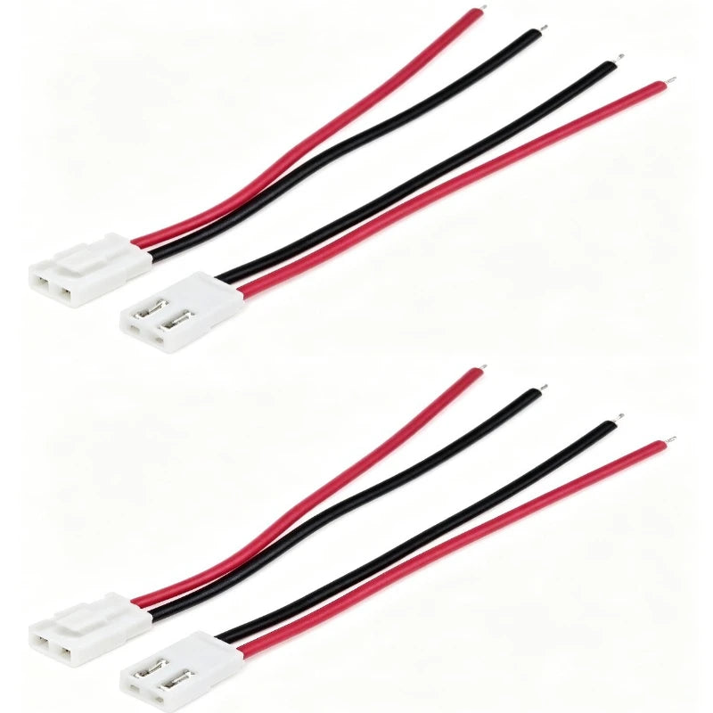 20/40cm 2Pair PH2.0mm Terminal Wire 2/3/4/5/6P Male Female Plug Jack Air Docking Connector DIY Electrical Connection Cable Quake 2P 26AWG 0.4M