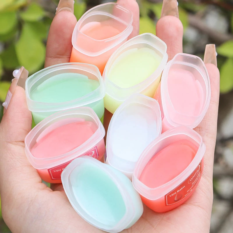 New 4/6/8pcs Moisturizing Lip Balm Sets Lipstick Makeup Natural Plant Base Moisturizer Lip Balm Anti-Cracking Lips Skin Care Quake