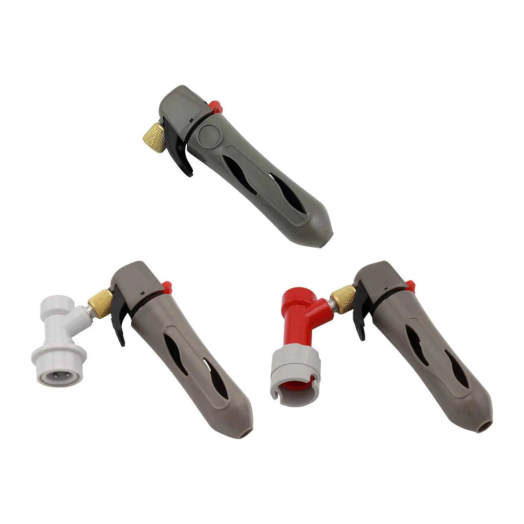 Handheld CO2 Charger Gas Ball Lock Disconnect Beer Wine Soda Keg Charging Device for Portable Use Party Quake