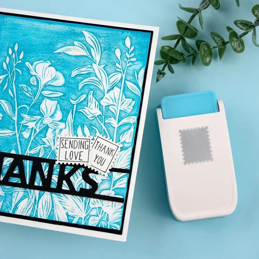 DIY Crafts Stamp Border Punch Embosser Handmade Stamp Shape Punch Labor-saving Exquisite Stamp Embossing Machine Quake