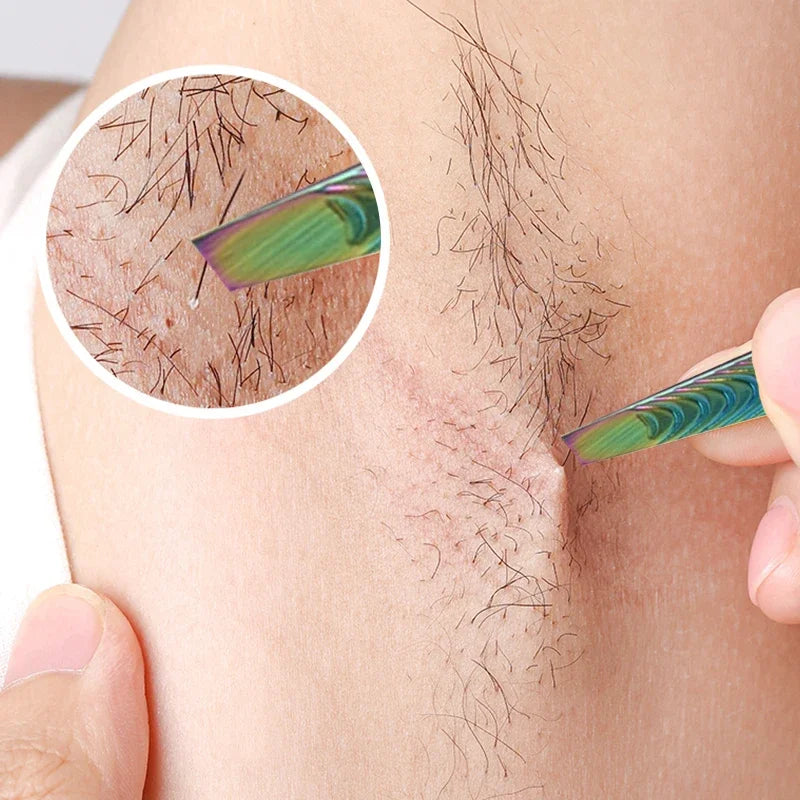 For Face Lash Makeup Tools Beard Eyelash Trimmer Men Removal Clip Women Professional Eyebrow Tweezer Brow Stainless Hair Plucker Quake
