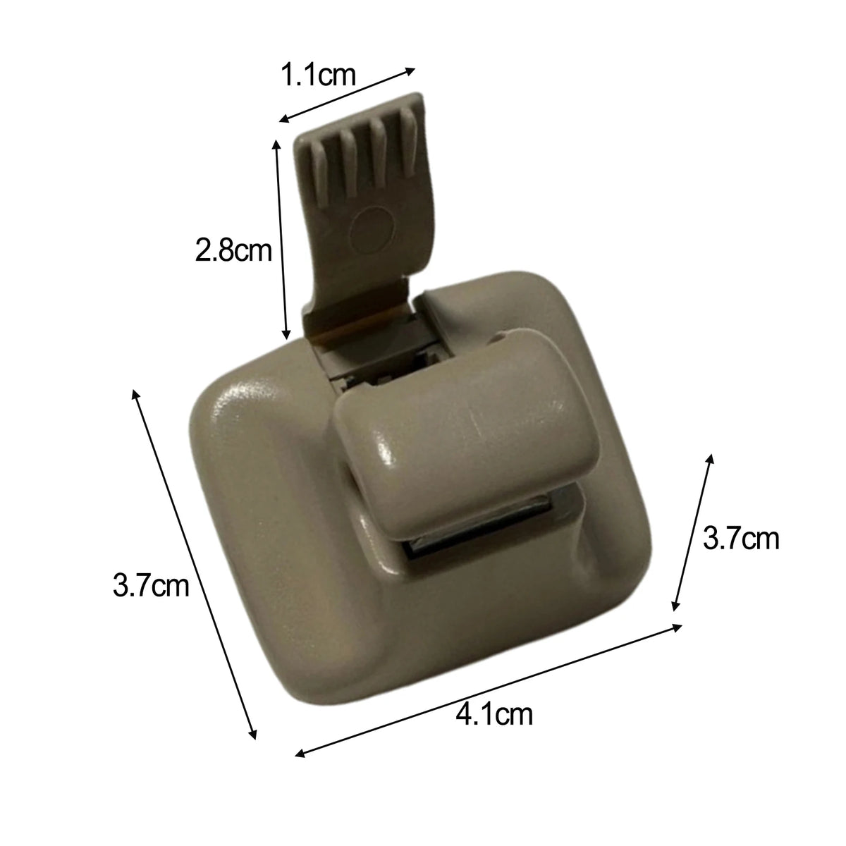 Sun Visor Snap Hook Part Number 5ND857561B Compatible with For Touguan For CC For Golf 6 For Beetle Car Replacement Quake