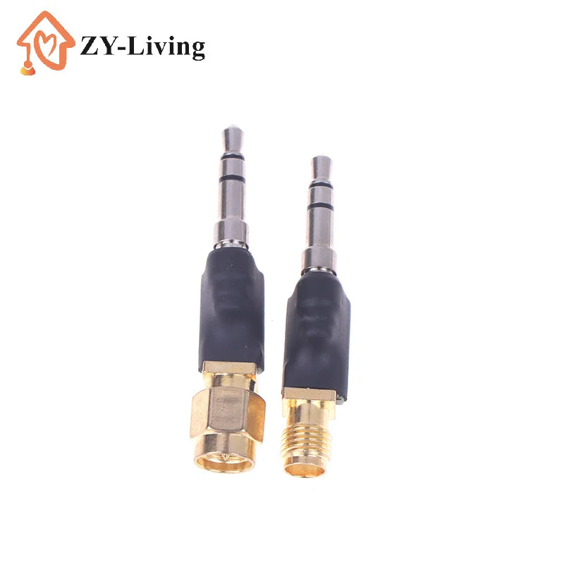 1PCS Suitable For Radio SMA To 3.5mm Male Adapter SMA Outer Screw Inner Hole Adapter To 3.5 Headphone Quake