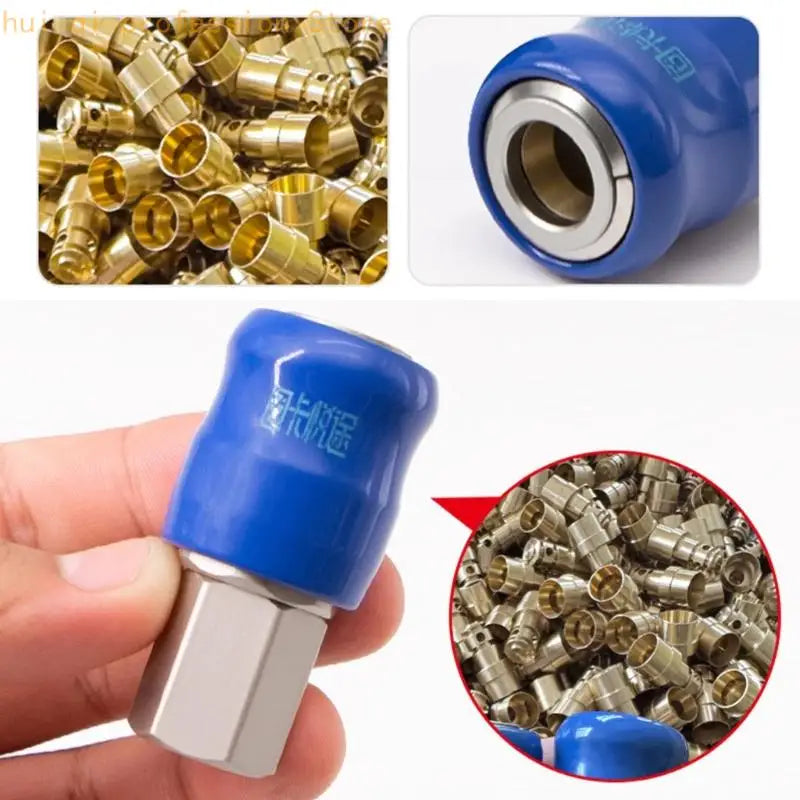 Upgrades Airline Coupling with Silicone Seal & 45# Steel Shell for Routine Use H8WE Quake