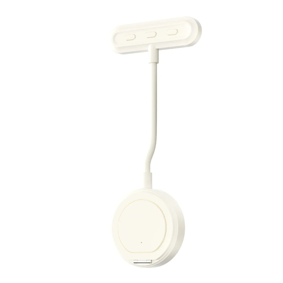Magnetic Gooseneck Fill Light Portable Phone Selfie Beauty Lamp Eye Caring Reading Light Adjustable Magnetic Holder Stand Tools Quake WHITE