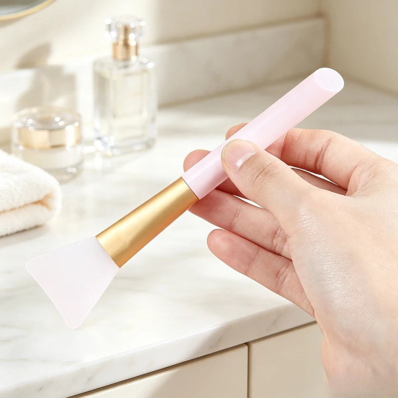 Soft Silicone Facial Mask Brush Large Face Spa Beauty Applicator DIY Peel Mask Body Essential Oil Makeup Remover Cosmetic Tool Quake