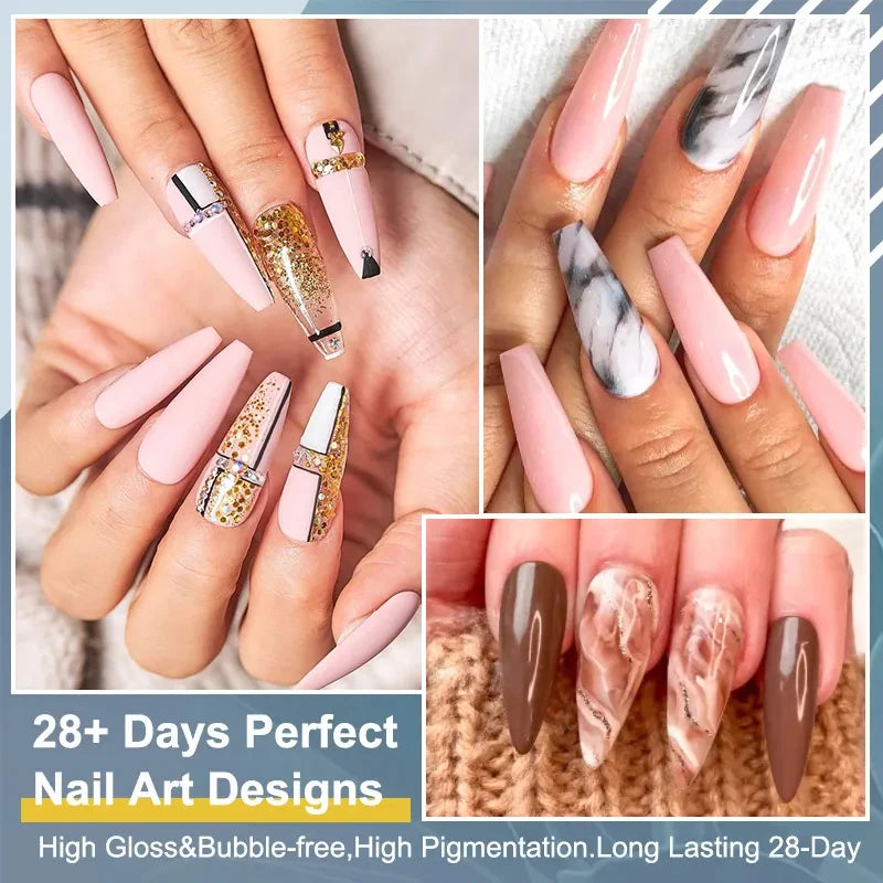 6 Colors Solid Nail Gel Nail Art Polish Gel Colorful Nail Varnish Nail Gel Polish Palette Manicure Canned Cream Nail Glue Quake