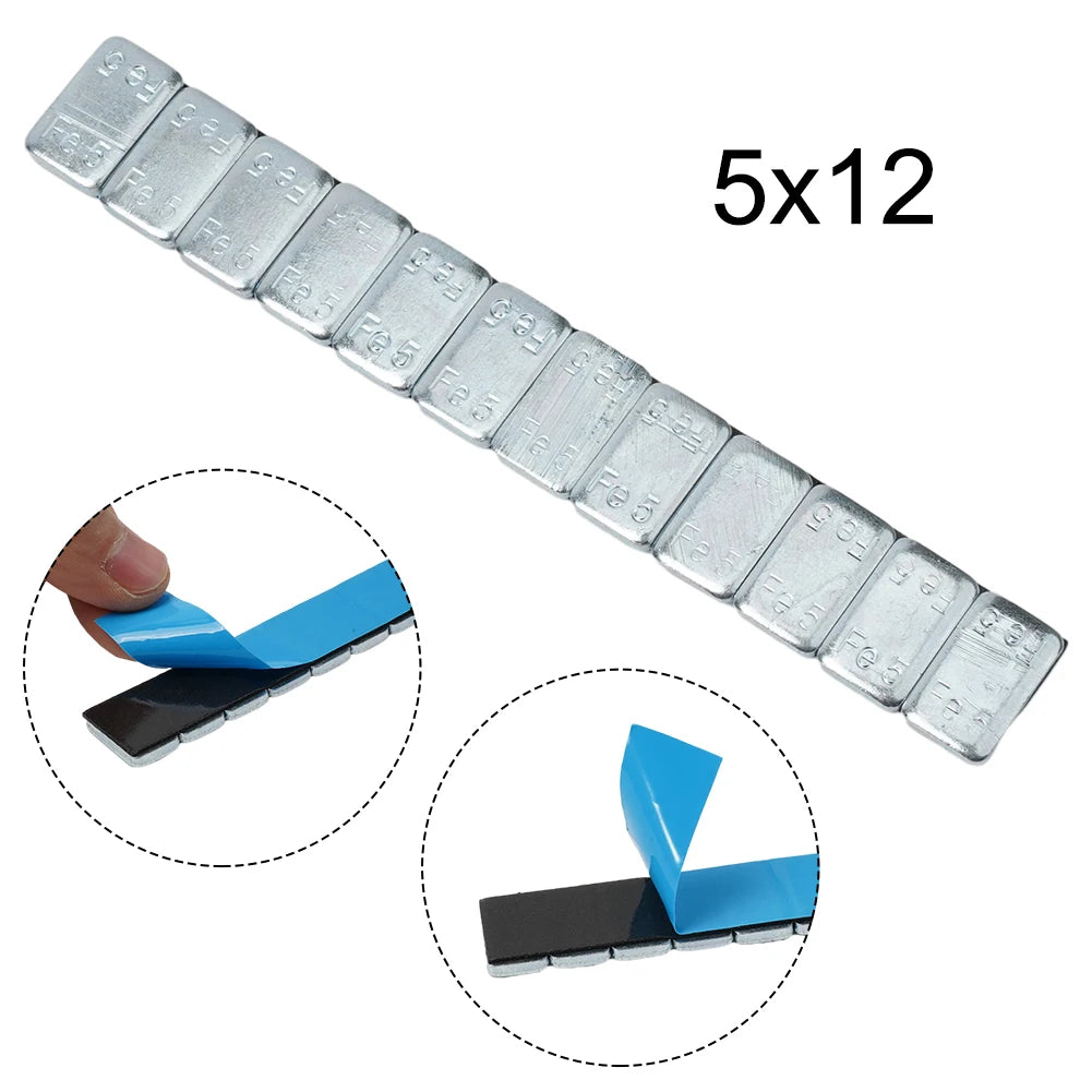 Wheel Balancer Car Tire Bar Tyre Motorcycle Tools Balancer Kit Steel Stick-On Tire Tyre Wheel Balance Weight Wheel Balance Block Quake 5g
