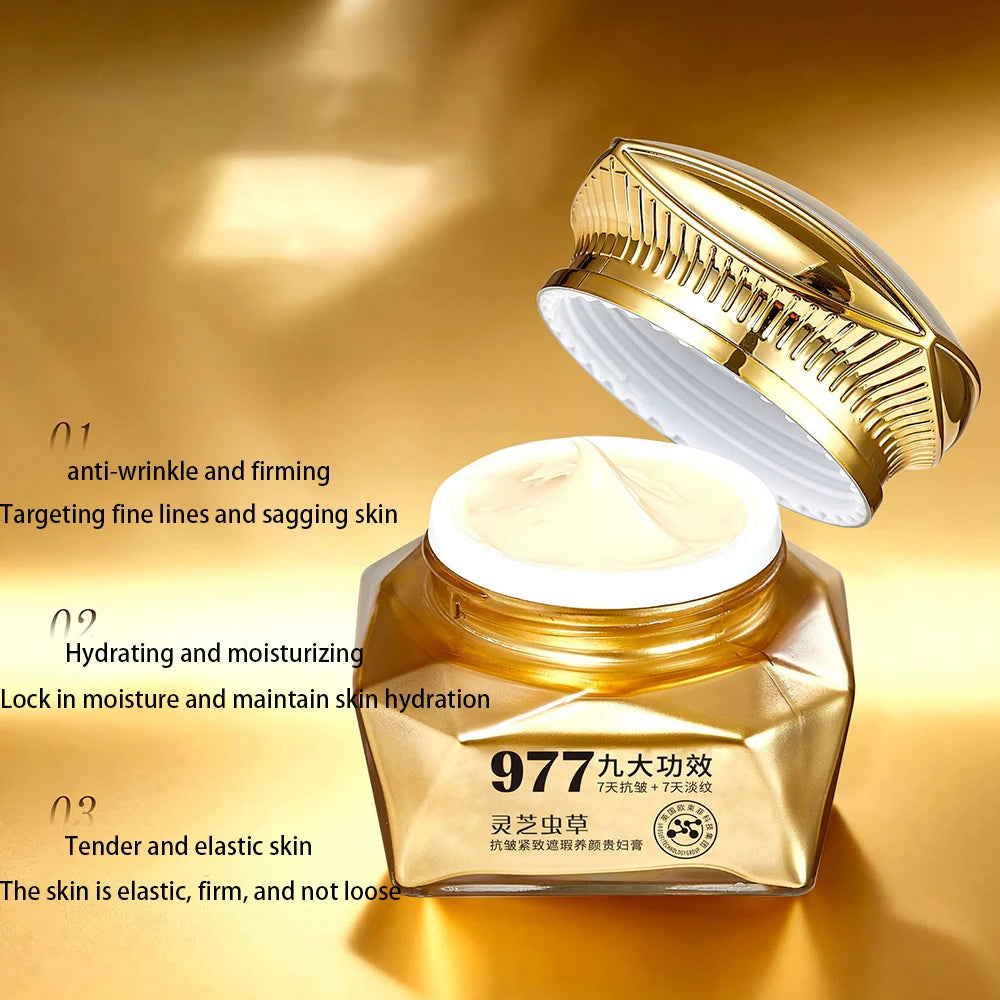 OSUFI Ganoderma Lucidum Cordyceps Revitalizing Firming Concealer Beauty Cream Moisturizing Face Cream Korea Skincare Products Quake