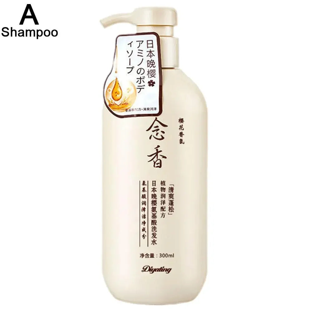 Fragrant Japanese Amino Acid Shampoo Hair Conditioner Body Was Hair Shampoo Bath Lotion Shampoo Skin Care Hair care product Quake A