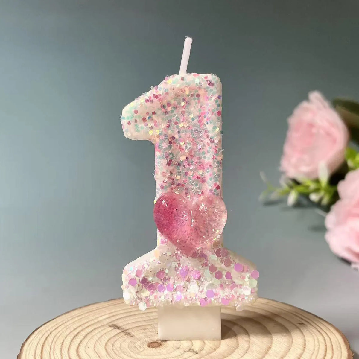 Creative Digital Candles Romantic Love Cute Styling Birthday Cake Candles Quake B