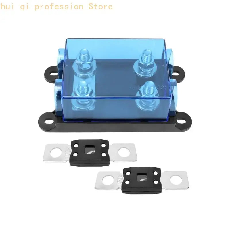 Vehicle ANM Power Block with Covered Posts and Mounting Base for Cable Routing H8WE Quake 200A CN