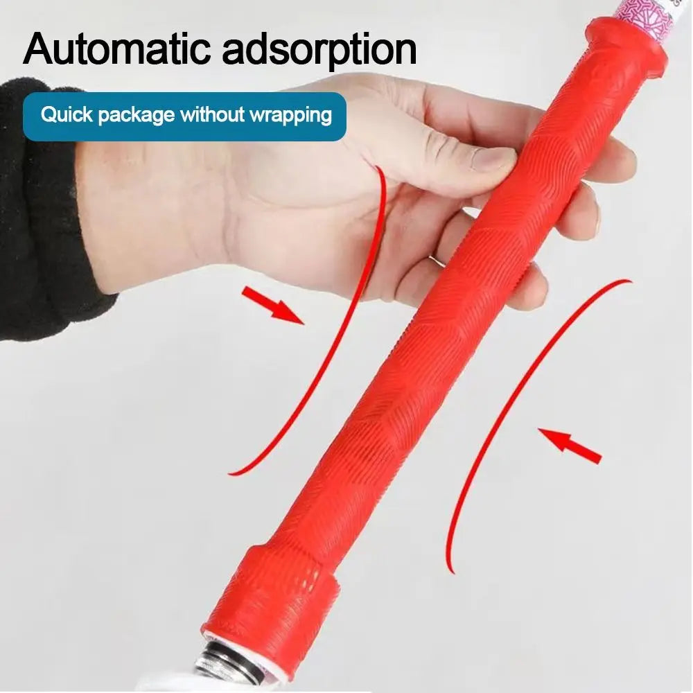 Silicone Fishing Rod Handle Wrap Non Slip Replaceable Hand Pole Grips Multifunctional Universal Fishing Rod Grip Quake