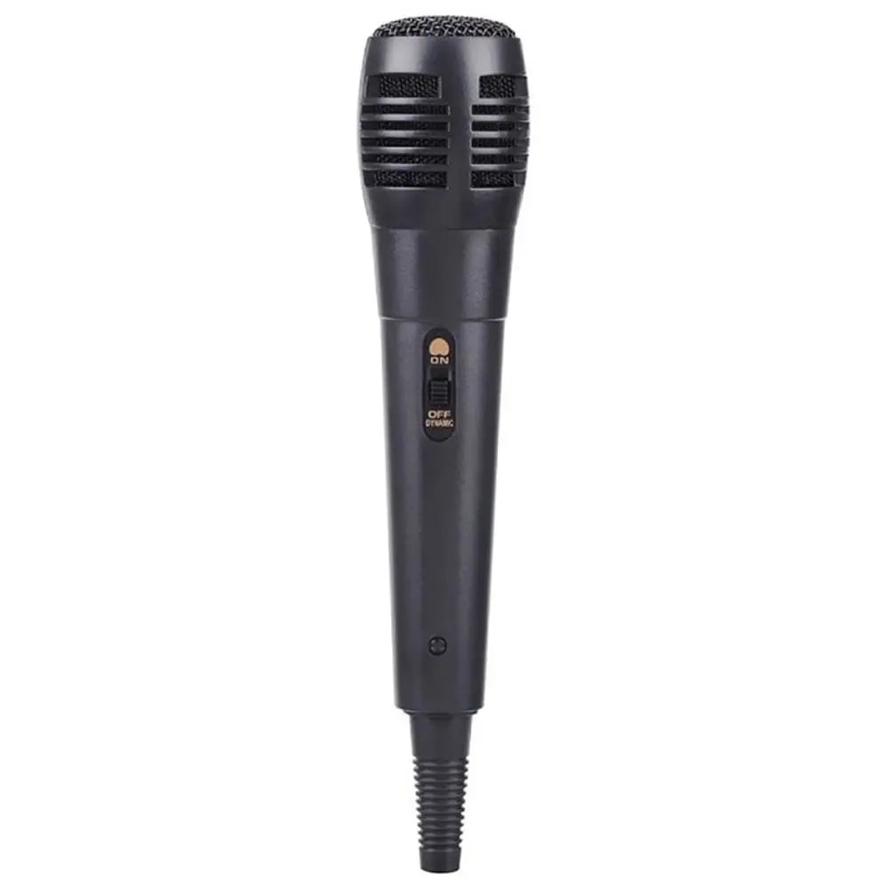 New Professional Dynamic Microphone Integrated Wired Vocal Mic Black Portable Karaoke Recording Quake